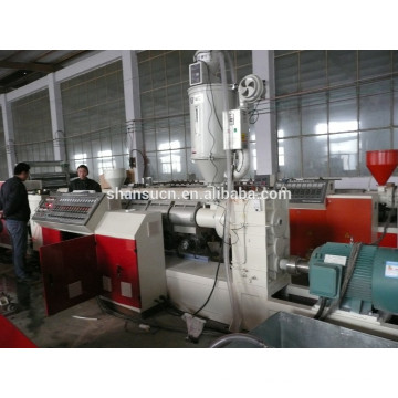 PE dripping pipe production line/PE irPE Physical Foamed Pipe/Stick Making